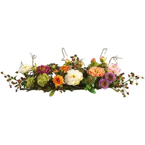 

Peony Centerpiece Artificial Flower Arrangement