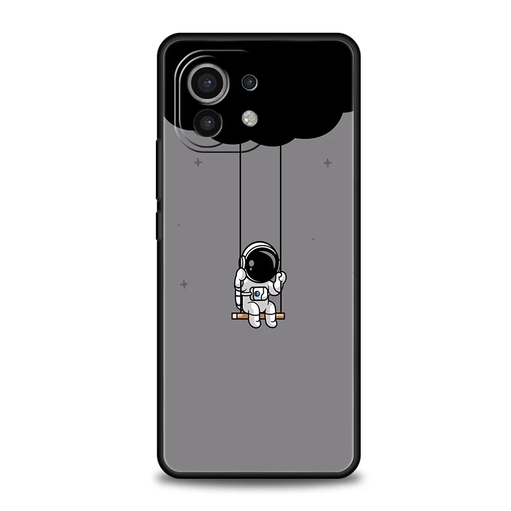 Lovely Astronaut Soft Phone Case Cover
