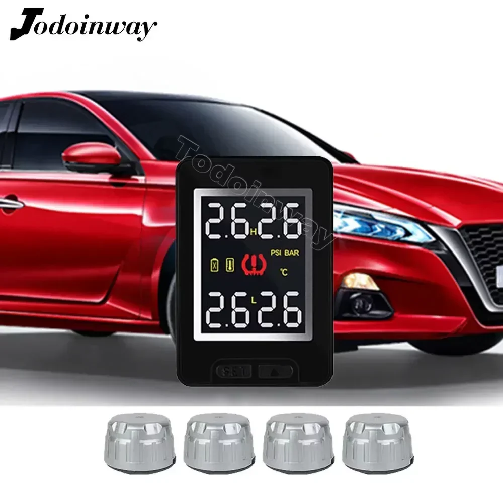 

Беспроводная система контроля давления в шинах Автомобильная TPMS сигнализация внешний датчик для Nissan x-trail qashqai муранские аксессуары