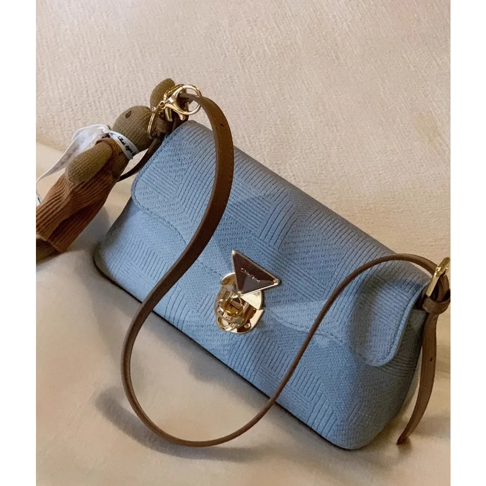 Simple Design Small Shoulder Crossbody  Flap Handbag Purse Retro Travel Bag Ladies Messenger Bags High Quality сумка женская