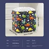 Cube Folding Fabric Storage Basket Closet Organizador Clothes Storage Boxes Home Office Shelf Organizers for Kids Toys Organizer 6
