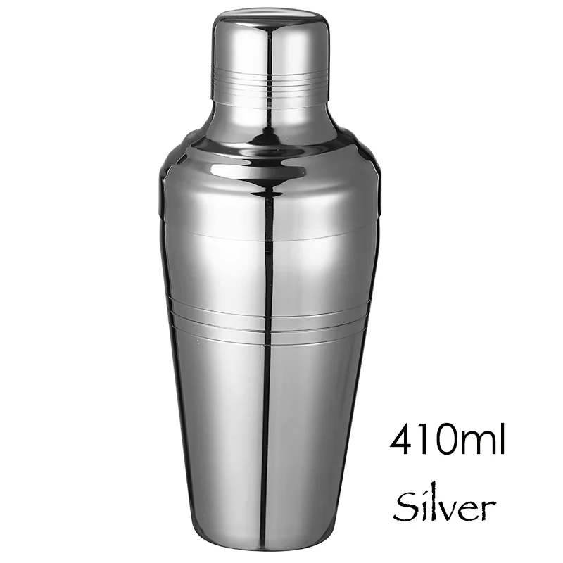 410ml Japanese Style Stainless Steel Cocktail Shaker Bar Shaker Bartender Tool Bar Tool