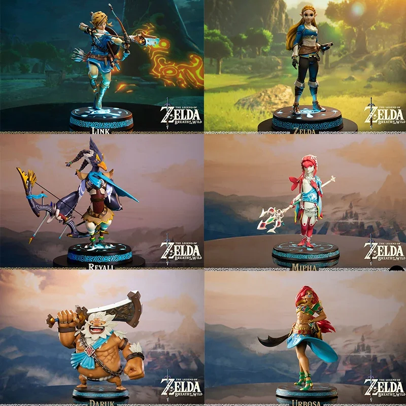 Genuine First 4 Figure The Legend Of Zelda Kingdom Tears Link Zelda Collector'S Edition Anime Figure Model Toy Doll Gift