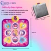 Girl Dancing Blanket Mat Electronic Music Mat Body Pad Dinosaur Boy Sports Game Toys Birthday Festival Gifts For Girl 6