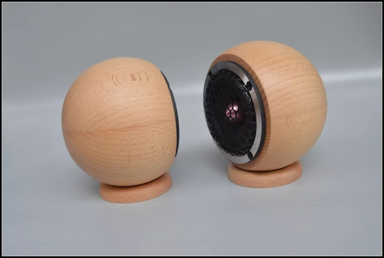 1 Stück GHXAMP Massivholz-Lautsprechergehäuse aus Buche, 3,5 Zoll Öffnung, 76 mm, Mitteltöner-Basisständer, ohne Umkehrformung – Detail 5