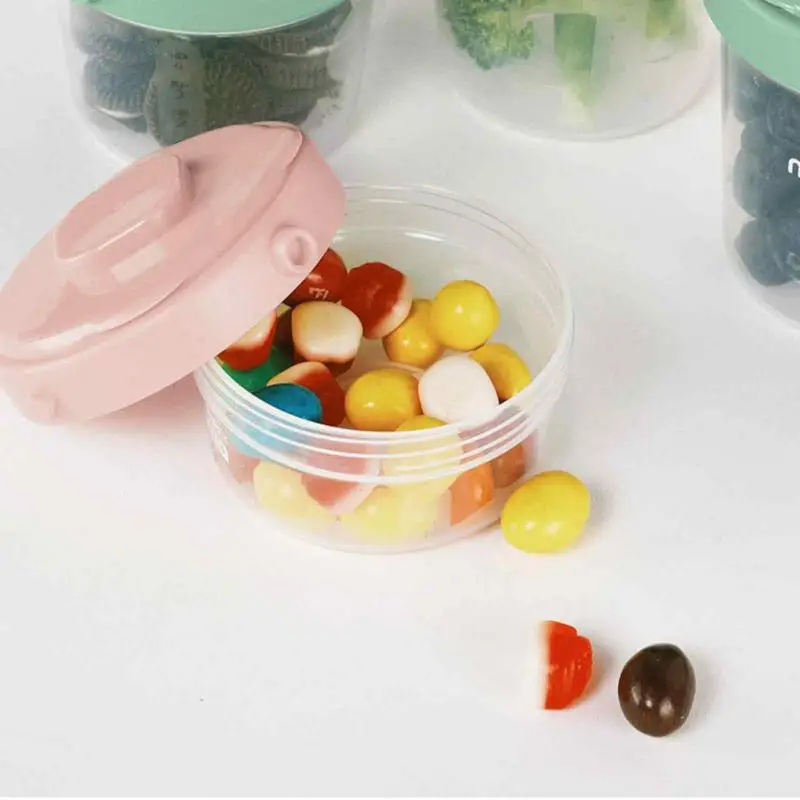 Storrii Baby Food Containers with Lids by Quark - Freezer Safe, Locking Tab  Lids with Built in & Removable Ice Pack - Microwave & Top Rack Dishwasher