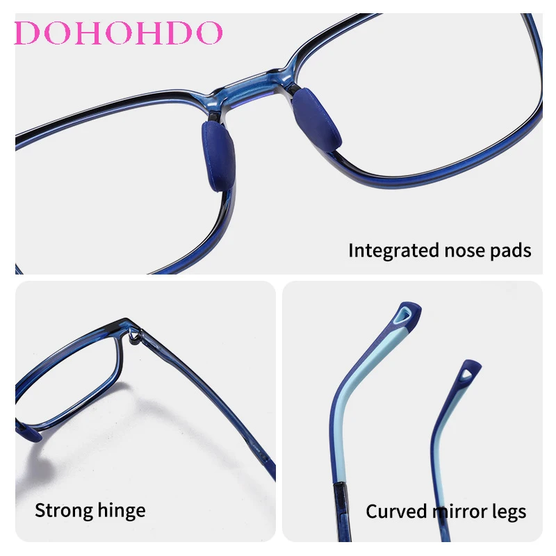 Anti-blue Light Kids TR90 Glasses Children Boys Girls Computer Eye Protection Eyeglasses Ultra Light Frame Kids Glasses Eyewear