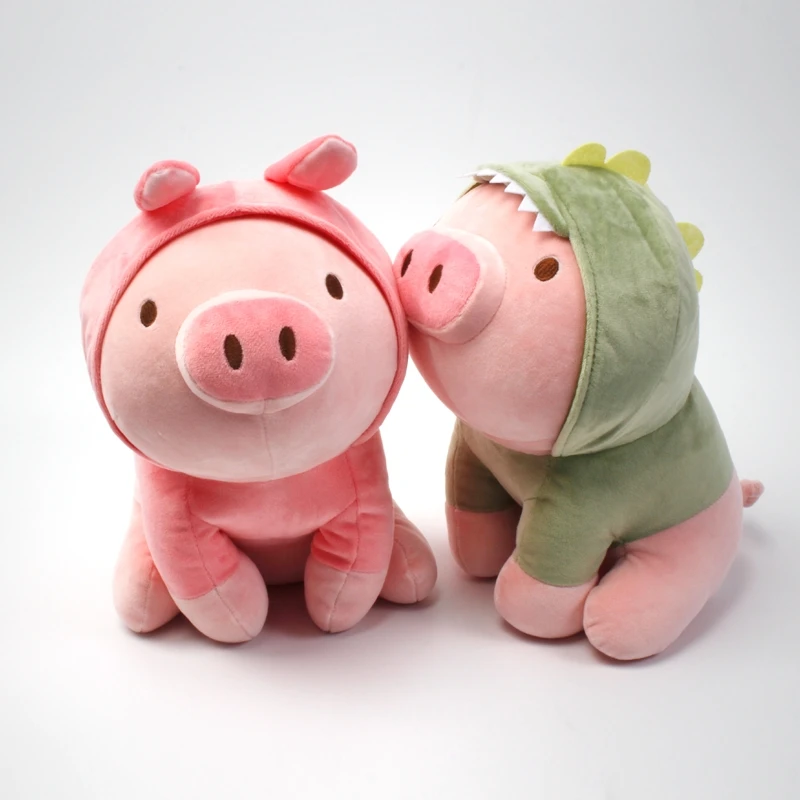 Cerdito Puerco Dinosaurio Peluche Cochinosaurio Miniso Precio - Main Image