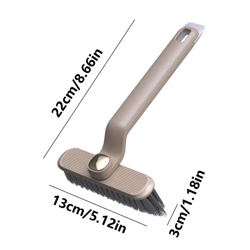 Multifunctional Rotating Crevice Cleaning Brush