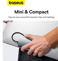Baseus Usb Hub 4 Port ABS Hub Usb 3 0 for Laptop Multi Splitter Adapter For Xiaomi Lenovo Macbook PC Computer Accessories 6