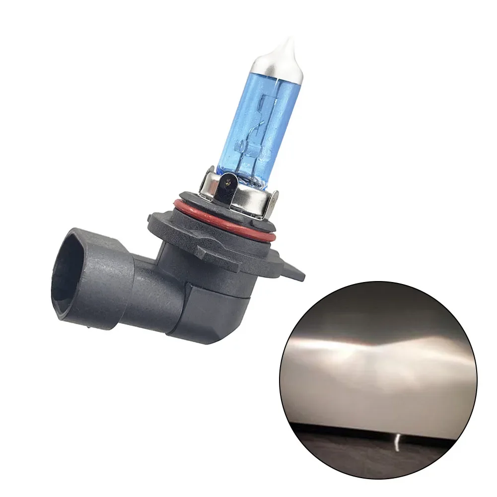 파란색 9005 할로겐 전구, 100W, 12V-24V DC 헤드라이트, 주간 주행등, 6000K 슈퍼 브라이트, 범용 자동 헤드라이트, 2 개