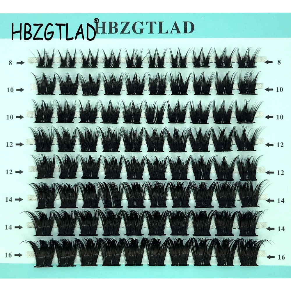 

DIY Cluster Lashes 96 Volume Natural Segmented Eyelashes Bundles Eyelash Extension Individual Lashes at home Eyelashes Bundle
