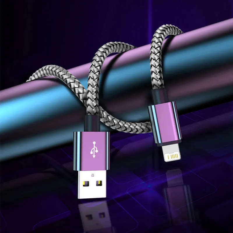 Premium Fast-Charging iOS Data Cable - Multiple Length Options