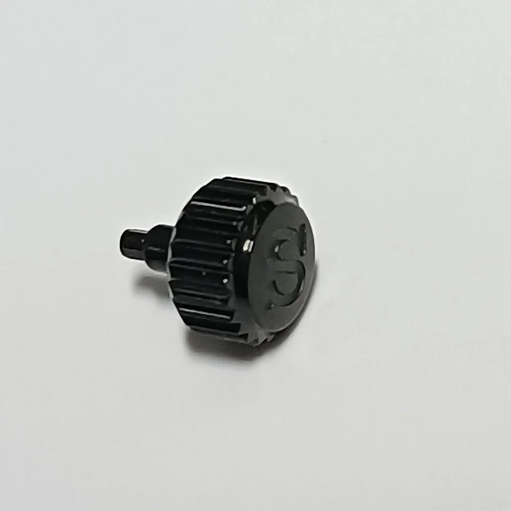Screw-in GMT Case Crown Replace Watch Crown Engraved Signed 'S' Fits NH34 NH35 NH36 Movement