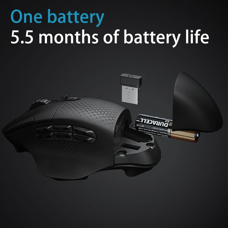 Logitech g604 Lightspeedワイヤレスゲーミングマウス、16000