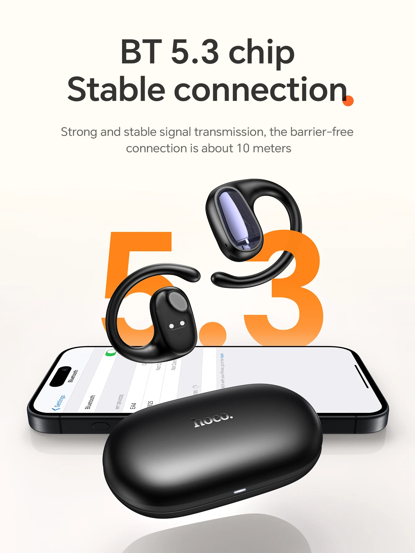 HOCO EA4 Open-Ear True Wireless Earphone description image 6
