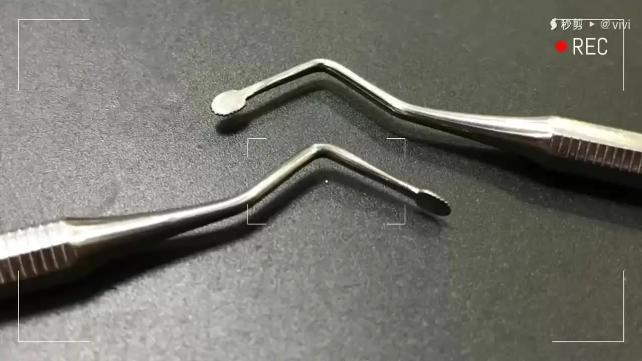 5 Instruments à Corde Gingivale (Gingival Cord Packer) - Pour Rétraction Dentaire, Neufs