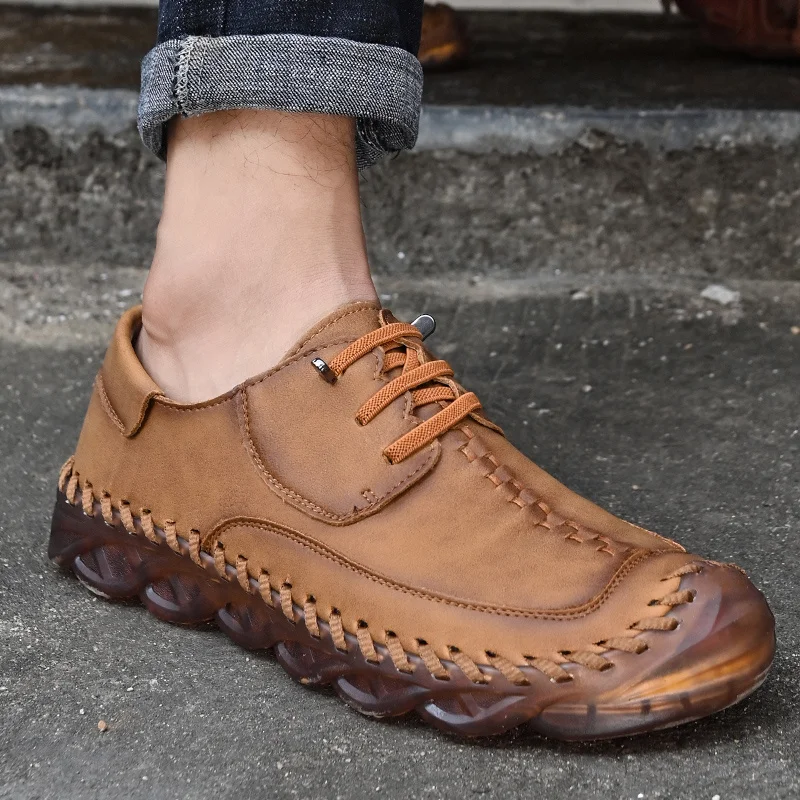 Freizeitschuhe für Herren, Herren-Turnschuhe, Laufschuhe, Wanderschuhe, leichte Turnschuhe, Sport, Outdoor, atmungsaktiv
_voghion.com