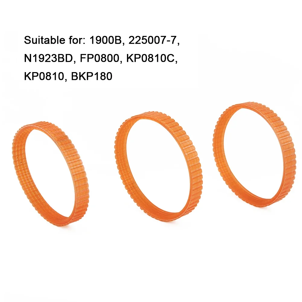 Wood Electric Planer Drive Belt 3pcs