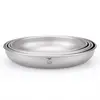 Keith Titanium Plate Camping Titanium Dishes Saucer Outdoor Tableware Camping Plates Cutlery 2