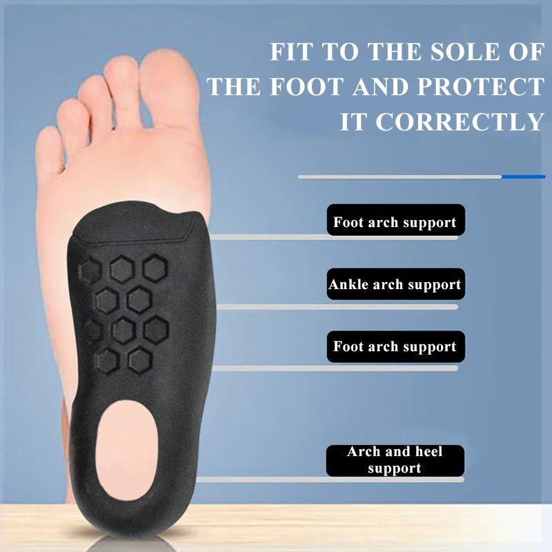 Flat Foot Insoles Arch Correction Foot Outside Inside Eight Flat xo Legs Plantar Correction Orthotic Heel Pads orthopedic insoles shoe insoles shoe heel pads