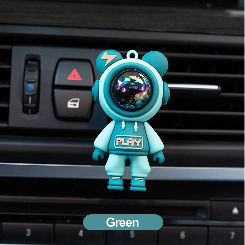 Astronaut-Themed Car Air Freshener and Pendant