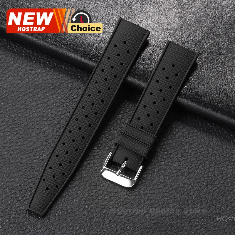 Quick Release Tropical Silicone Waterproof Strap – 18mm, 20mm, 22mm