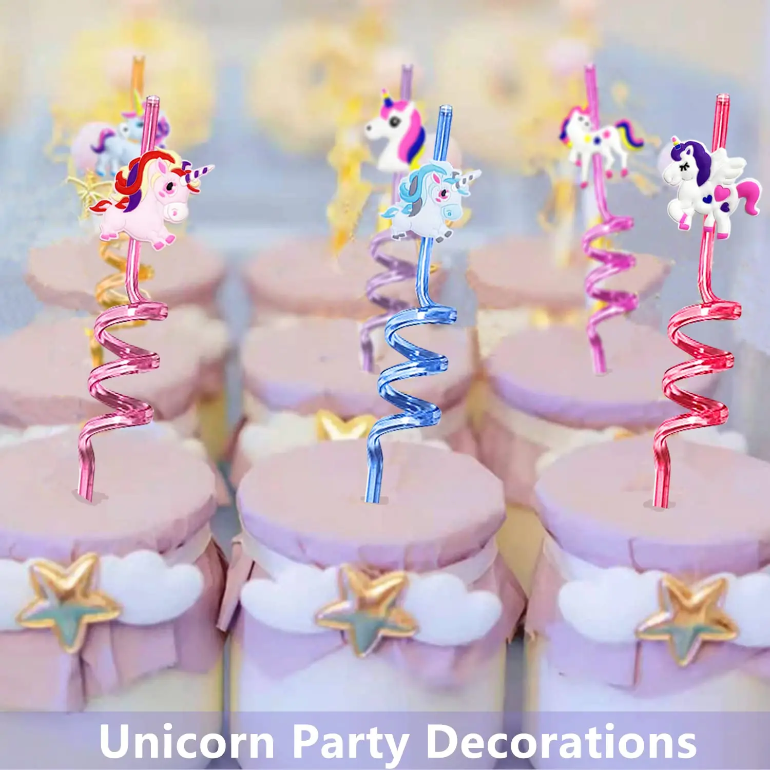 Kids Themed Party Straws 6