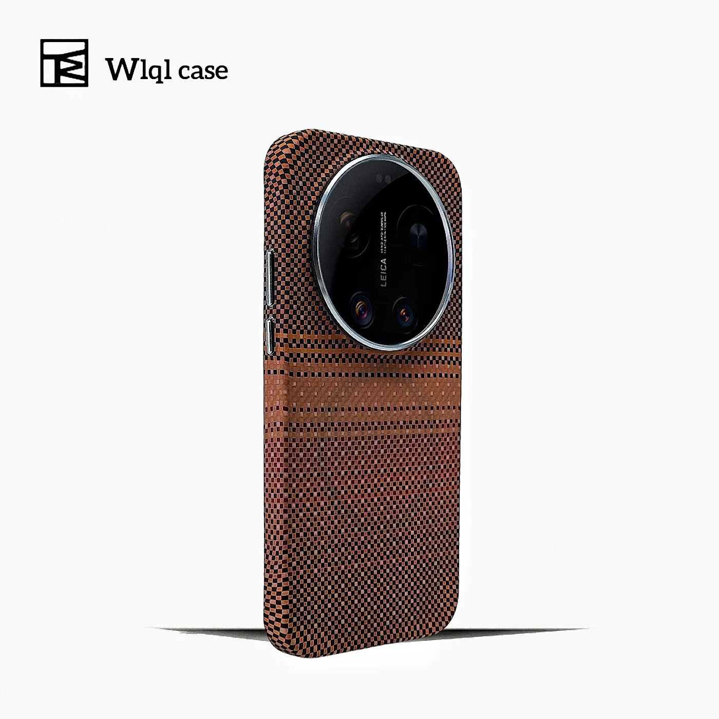 MagSafe-Compatible Carbon Fiber Flower Pattern Hard Case - Non-Slip & Lightweight