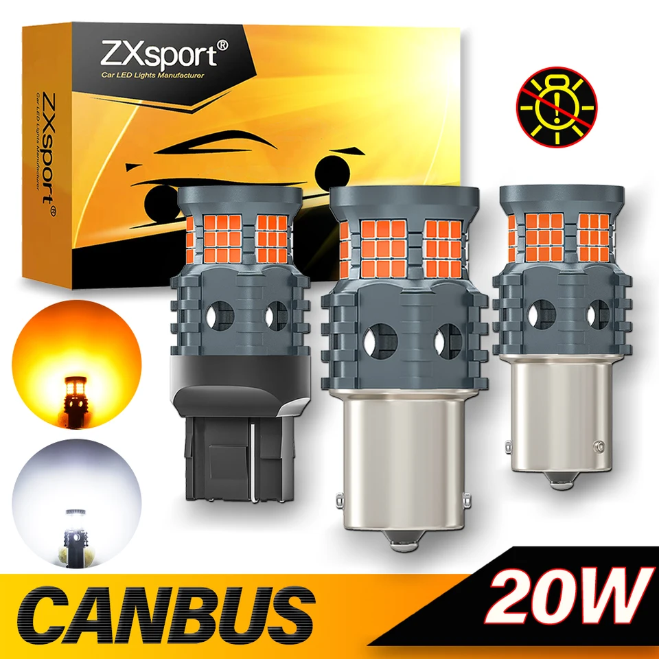 Lampada PY21W BAU15S 24 LED Canbus ARANCIONE FRECCE per FIAT TIPO Lampada PY21W BAU15S 24 LED Canbus ARANCIONE FRECCE per FIAT TIPO