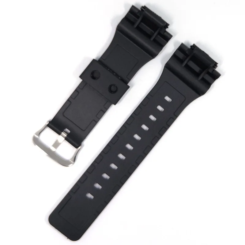 Фото Ремешок сменный из ПУ кожи для Casio G Shock AQS810W AQS800W AEQ110W W735H, черный браслет для наручных часов, аксессуары для часов №2