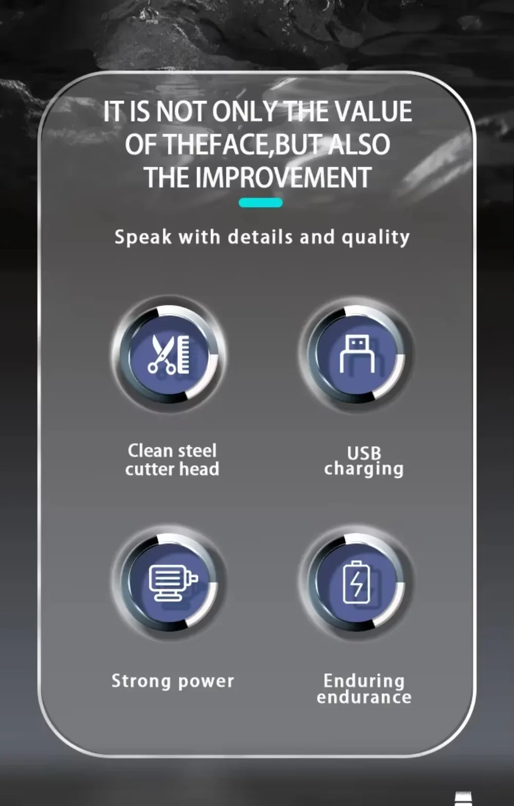 Kemei KM-1551 Professional Trimmer