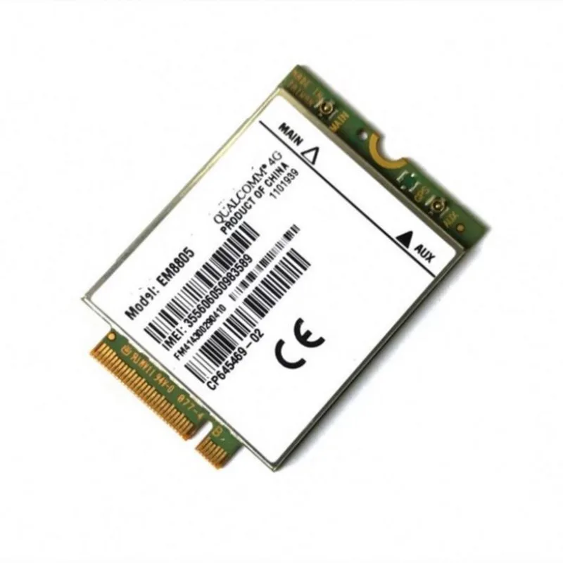 

Wireless AirPrime EM8805 WWAN 4G Card LTE Module WWAN - HSPA+ NGFF for DELL DW5570e 68DP9 C26