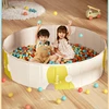 PVC Children's Ocean Ball Pool Indoor Playpen Home Baby Thickened Toy Macaron Color Wave pool Kids Swimming Pool Baby Playground 1
