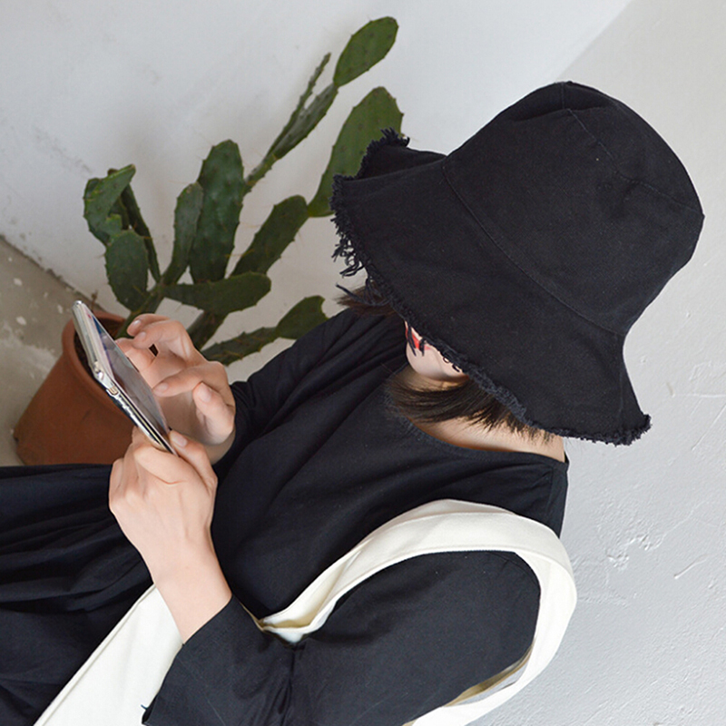 Unisex Banana Hat Bob Caps Hip Hop Hat  Letter Print Bucket Cap Men Women