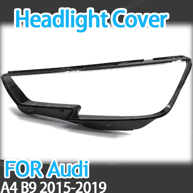 

Auto Front Headlight Cover Lens Transparent Glass Headlamps Lampshade Lamp Shell For Audi A4 B9 2015-2019 8W0941043 8W0941044