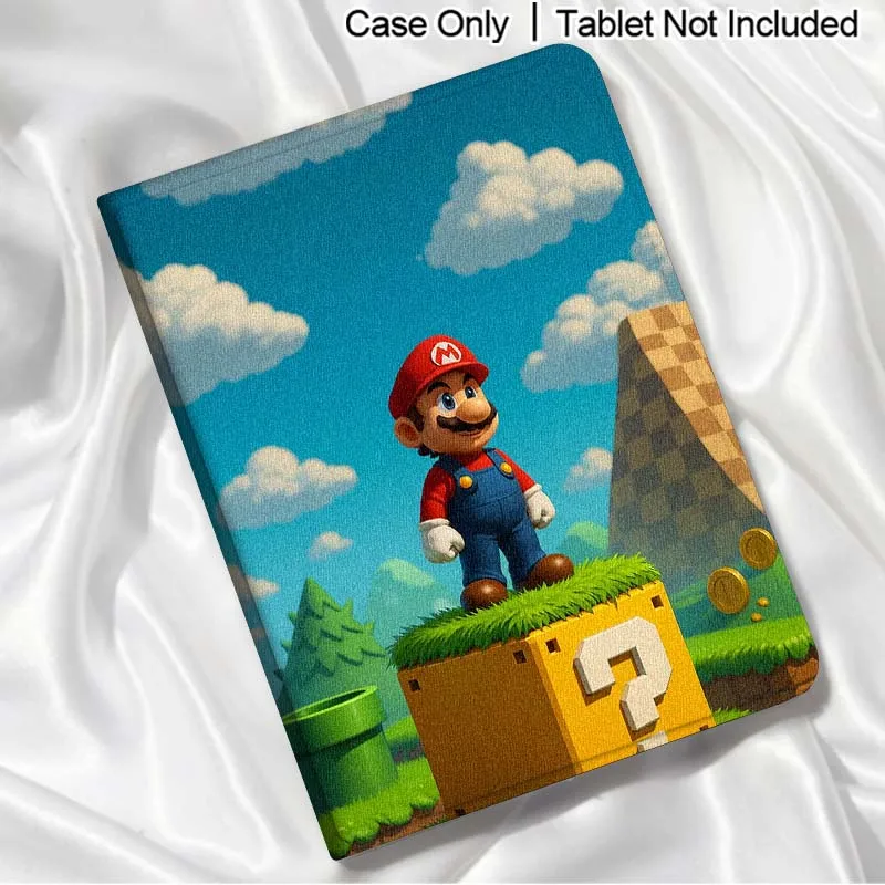 Whimsical Cartoon M-Marios Art Tablet Case