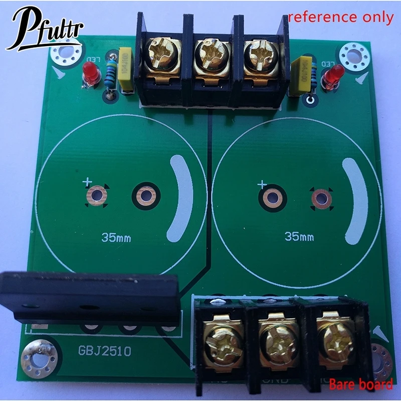 1Pc25ASingleAC-DCAudioAmplifierRectifierFilterPowerSupplyBoardBarePCB-AliExpress13
