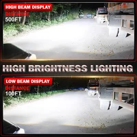 5000W 5000000LM H7 H4 Canbus Car Headlight Mini Lens H11 H8 9005 9006 HB3 HB4 LED Projector Bulb 6000K Auto Motorcycle Mini Lens - Image 4