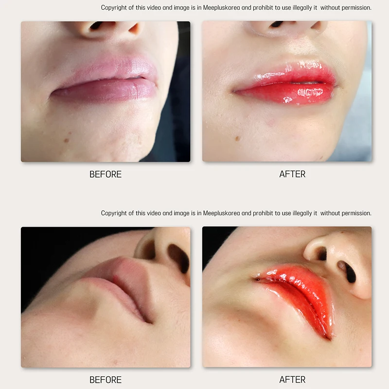 8ml BB Lip Makeup Mix kit Permanent Makeup Lip Gloss Pigment Ampoule Serum Starter Kit for Lip Coloring Moisturizing Treatment 2