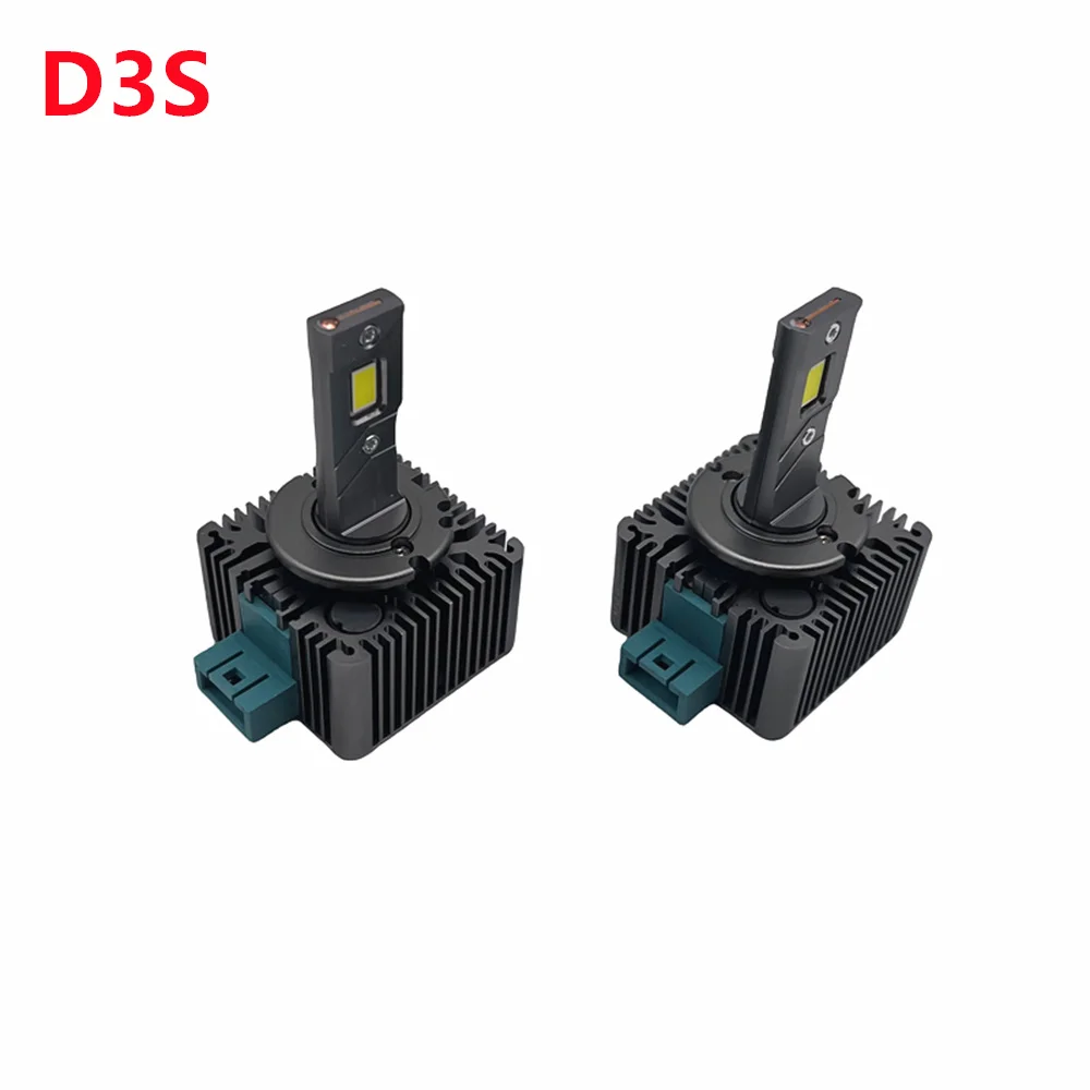 LED Car Light Canbus Headlight Bulb Kit 2PCS 6000K D1S D3S D4S D2S D1 D3 D4 D2 To Replace HID Conversion Lamps For bmw benz