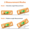 Digital Inclinometer Magnetic Electronic Goniometer LCD Digital Angle Meter Backlight Angle Protractor Slope Conversion Meter 2