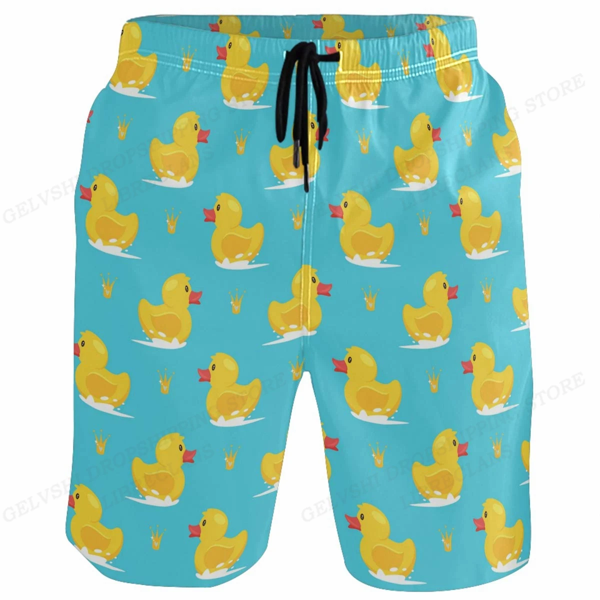 Duck Board Short Kids Beach Shorts Men's Swimming Trunks Masculina Casual Shorts Boy Sports Briefs Swimwear Trunk Quick Dry Pant 4