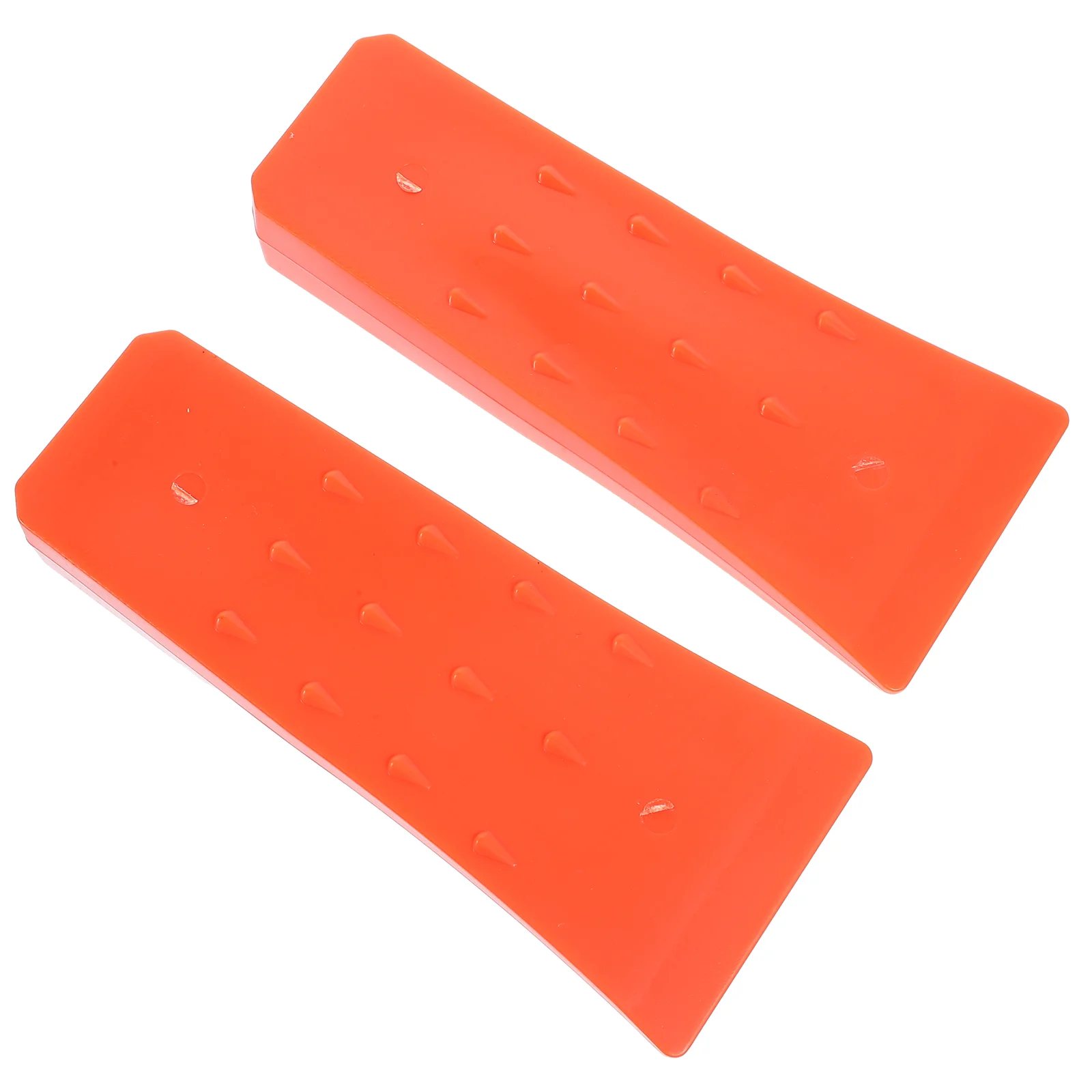 2 Pcs Felling Wedges For Cutting Logging Chainsaw Tools Plastic Wedge With Spikes Garden Tools Forestry Supplies