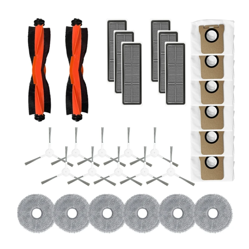 

Для Dreame W20pro Ultra аксессуары для робота-пылесоса основная боковая щетка Швабра тканевый фильтр Hepa