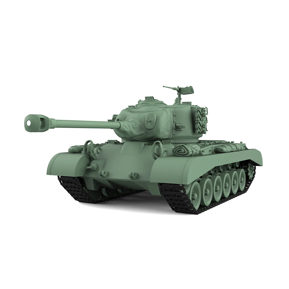 

SSMODEL 144520 V1.7/160520 V1.7 1/144 1/160 3D Printed Resin Model Kit US T26E5 M26 Pershing Heavy Tank