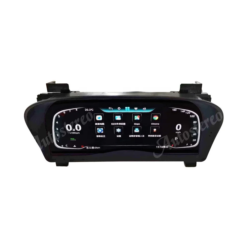 

2 в 1 Android 9 для Toyota Alphard Vellfire 30s цифровой кластер Виртуальная кабина Автомобильный GPS-навигатор головное устройство мультимедийное Авторадио
