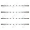30mm 12v Ip68 Outdoor 3 Points Rgbw Led Pixel Permanent Christmas Holiday Permanent Led Pixel Point Puck Lighting 2