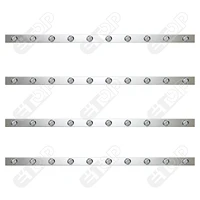 30mm 12v Ip68 Outdoor 3 Points Rgbw Led Pixel Permanent Christmas Holiday Permanent Led Pixel Point Puck Lighting 2