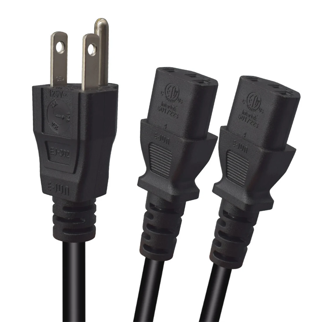 JORINDO etl 2  C13  ǥ 3  ÷, Nema5-15P 2  C13,3m/9.8ft   ڵ